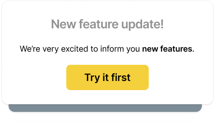 Exclusive beta access
